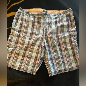 Arrow Men's Plaid Shorts - Blue, Green, Red, White